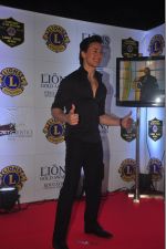 Tiger Shroff at the 21st Lions Gold Awards 2015 in Mumbai on 6th Jan 2015